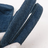 Prada Canapa Large Canvas Tote Bag Hand Bag Denim Blue B1872B