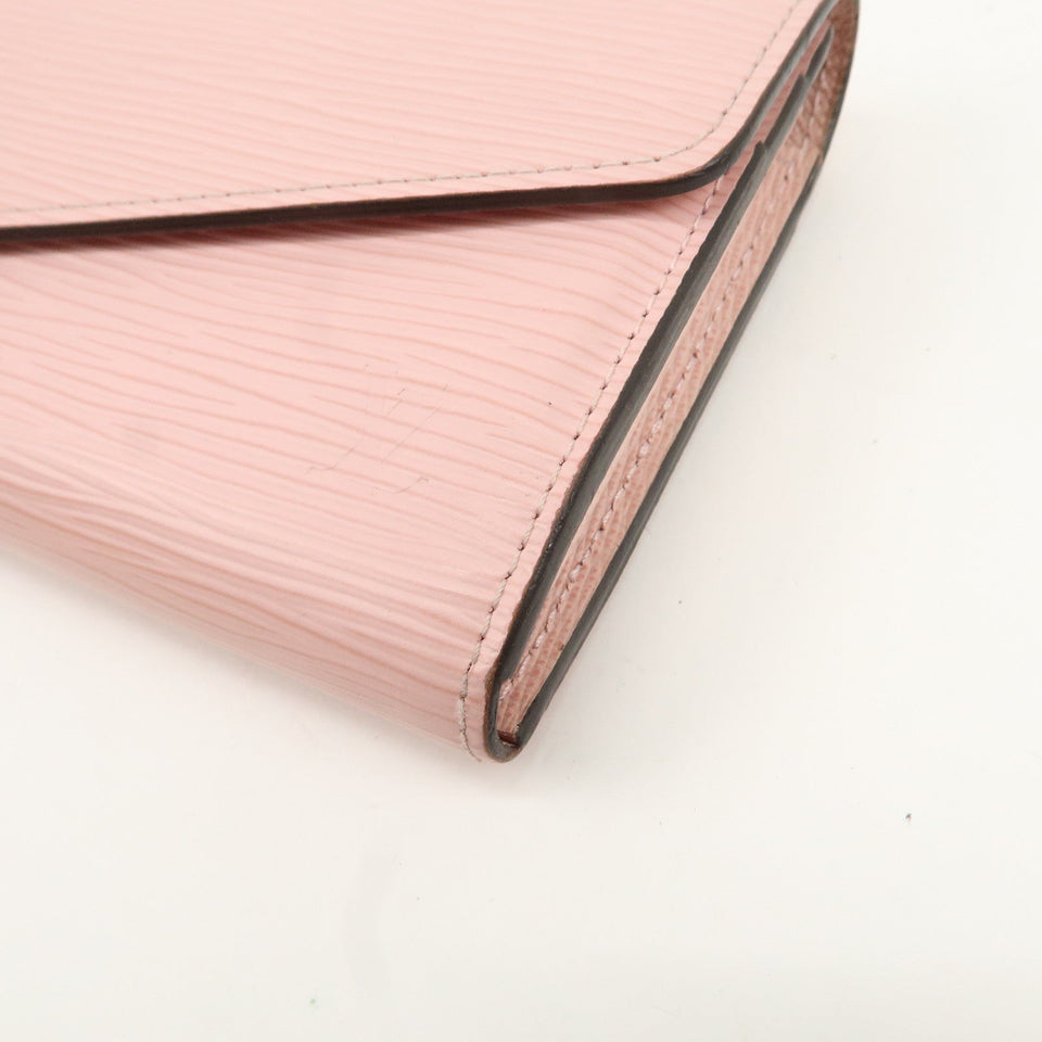 Louis Vuitton Epi Portefeuille Sara Rose Ballerine M61216