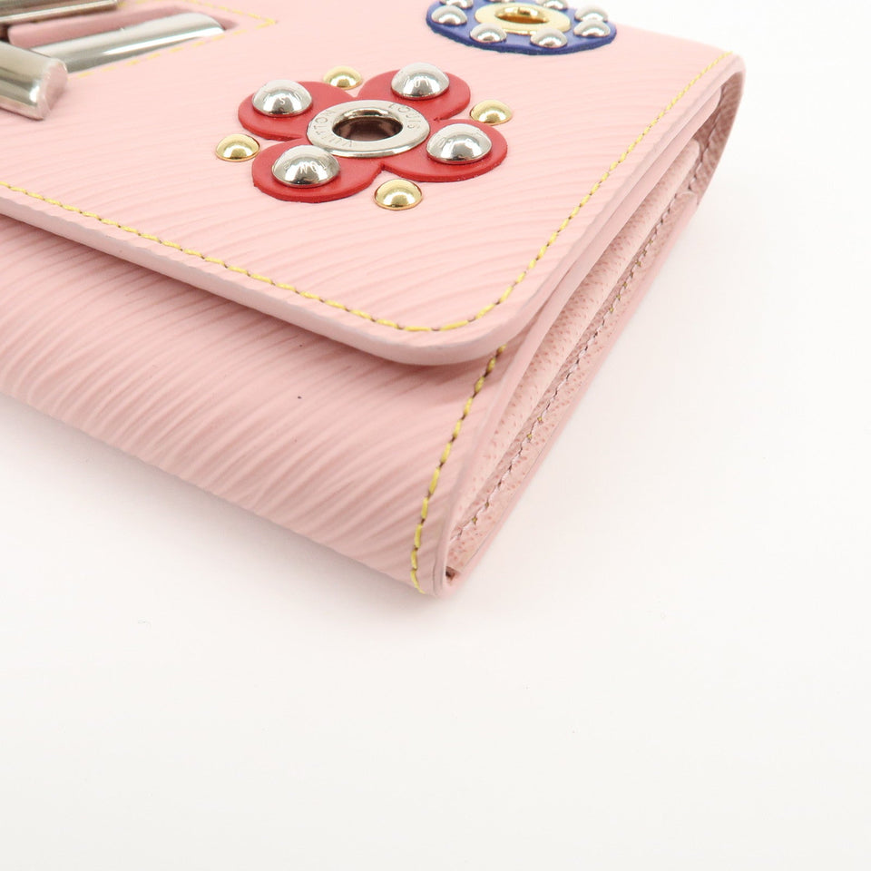 Louis Vuitton Epi Portefeuille Twist Flower Wallet M62482