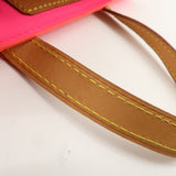 Louis Vuitton Monogram Vernis Reed PM Hand Bag Rose Pop M91903