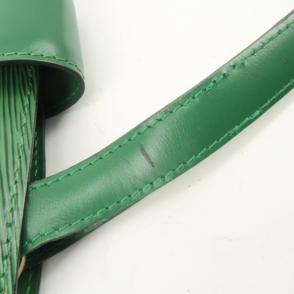Louis Vuitton Epi Cluny Shoulder Bag Borneo Green M52254