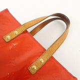 Louis Vuitton Monogram Vernis Lead PM Hand Bag Rouge M91088