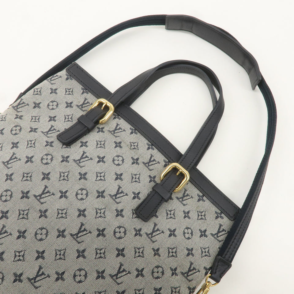Louis Vuitton Monogram Mini Francoise Shoulder Bag Blue M92208