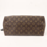 Louis Vuitton Monogram Flower Hobo Shoulder Bag Brown M43545