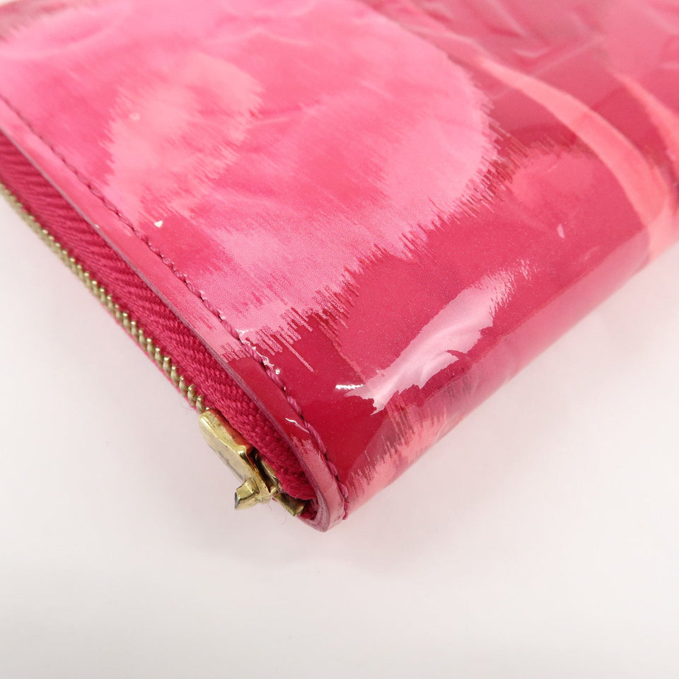 Louis Vuitton Monogram Vernis Ikat Flower Zippy Coin Purse M90030