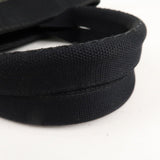 Prada Canapa Canvas Tote Bag Hand Bag Black BN1877