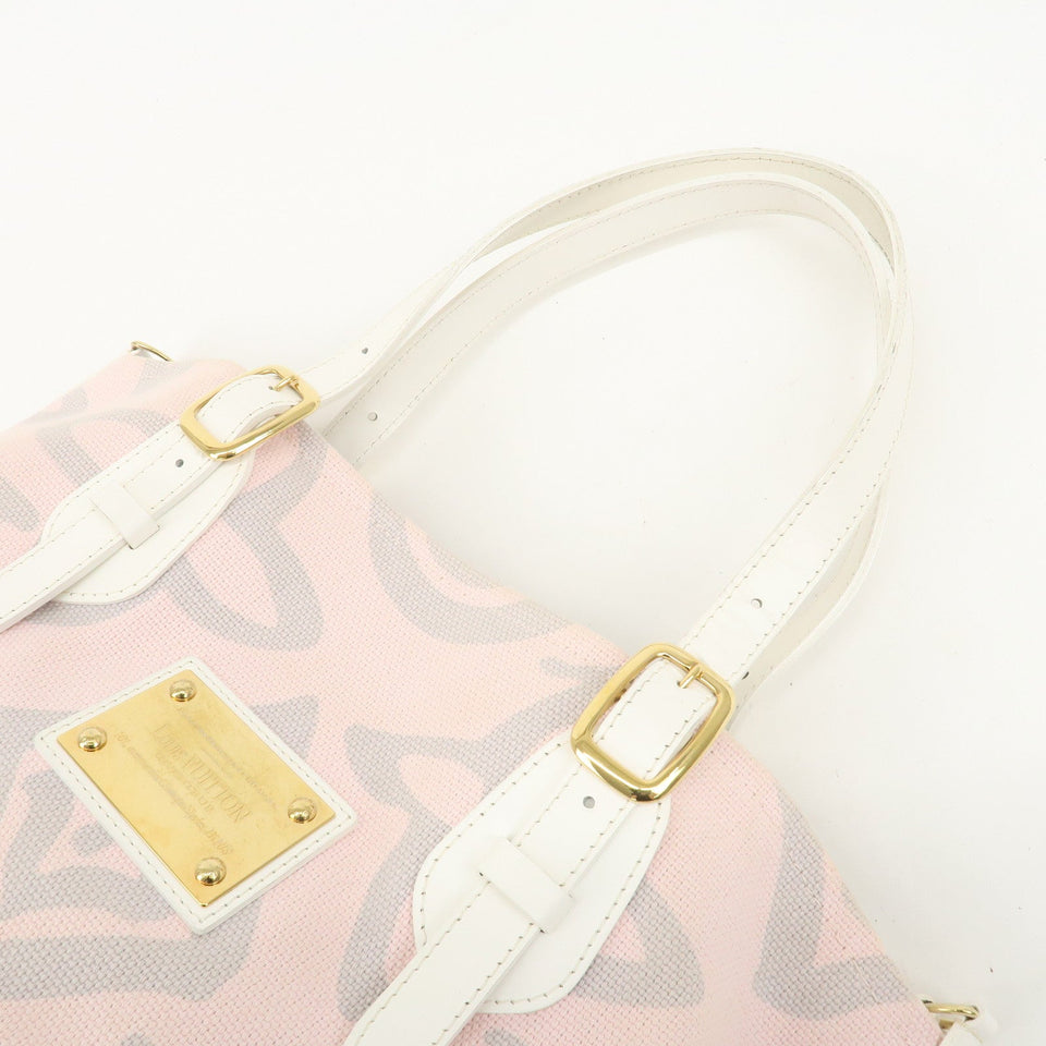 Louis Vuitton Cruise Line Tishenne PM Tote Bag Rose Pink M95672
