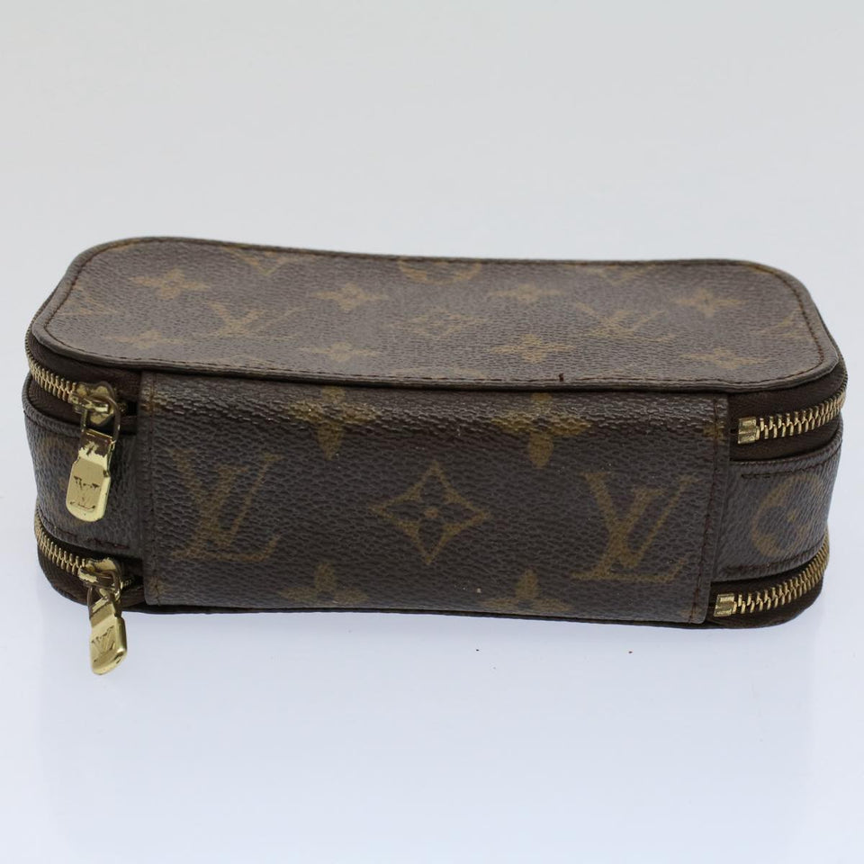 Louis Vuitton Trousse Brush Pm  Canvas Clutch Bag