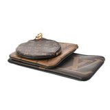 Louis Vuitton Trio  Canvas Clutch Bag