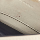 Dior Off White Leather And Sequin Mini Diorama Flap Bag