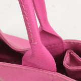 Prada Canapa Canvas Tote Bag Hand Bag Pink BN1877