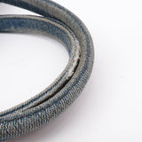 Prada Denim Bijou Canapa Mini Canvas 2Way Hand Bag Blue 1BG439