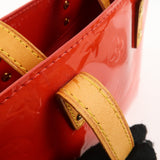 Louis Vuitton Monogram Vernis Lead PM Hand Bag Rouge M91088