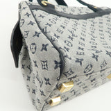 Louis Vuitton Monogram Mini Josephine PM Hand Bag Blue M92214