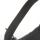 Prada Logo Nylon Hand Bag Pouch Purse NERO Black