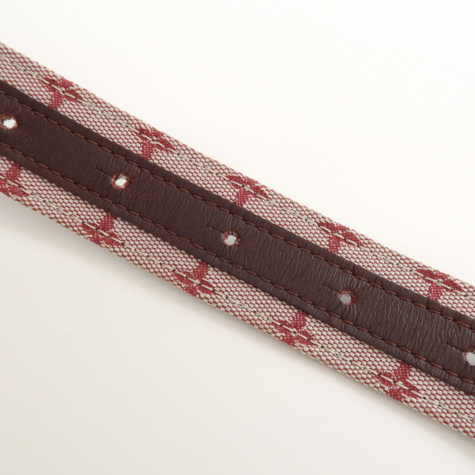 Louis Vuitton Monogram Mini Saint Tulle 85/34 Cerise Belt M6822Y