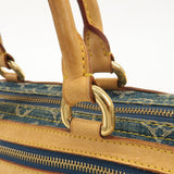 Louis Vuitton Monogram Denim Neo Speedy Boston Bag Blue M95019