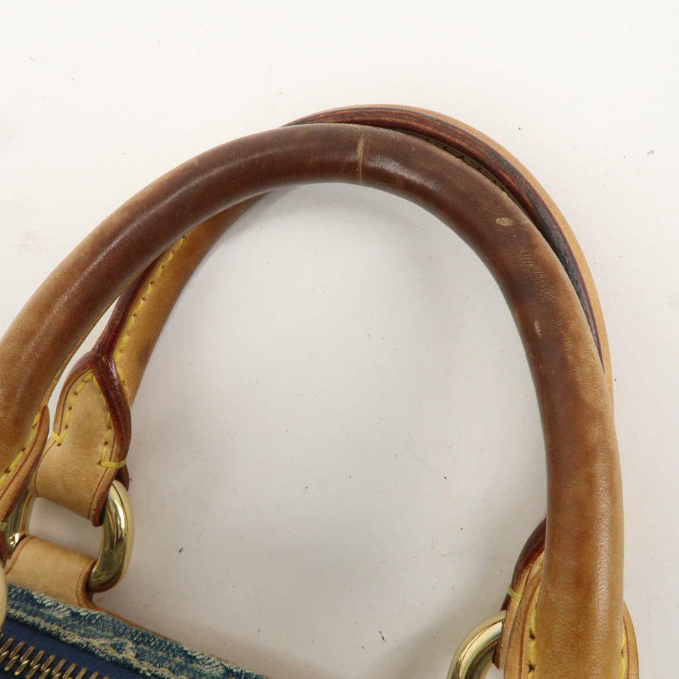 Louis Vuitton Monogram Denim Neo Speedy Boston Bag Blue M95019