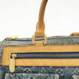 Louis Vuitton Monogram Denim Neo Speedy Boston Bag Blue M95019