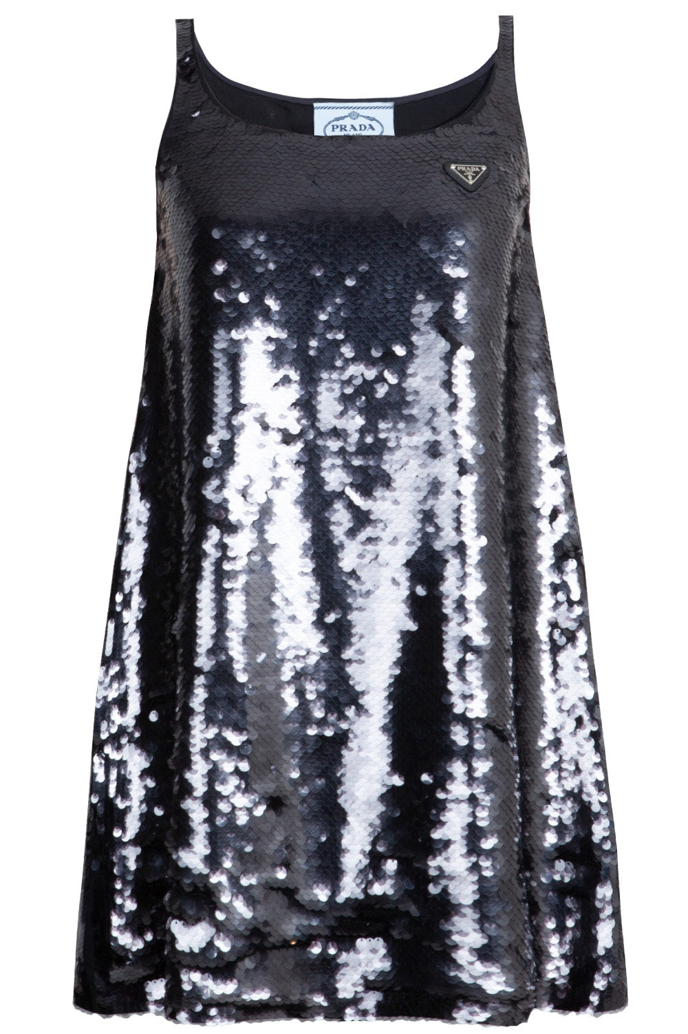 PRADA Dress Sequin Black