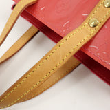 Louis Vuitton Monogram Vernis Lead PM Hand Bag Pink M91221