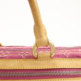 Louis Vuitton Monogram Denim Neo Speedy Boston Bag Pink M95214