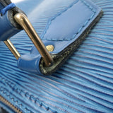 Louis Vuitton Epi Speedy 30 Hand Bag Boston Bag Blue M43005
