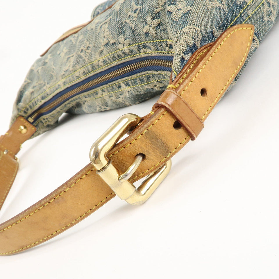 Louis Vuitton Monogram Denim Baggy GM Shoulder Bag M95048