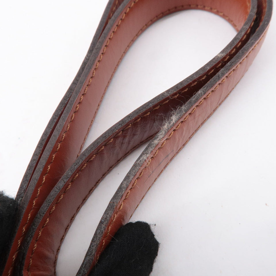 Louis Vuitton Epi Saint Cloud Shoulder Bag Kenya Brown M52193