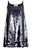 PRADA Dress Sequin Black