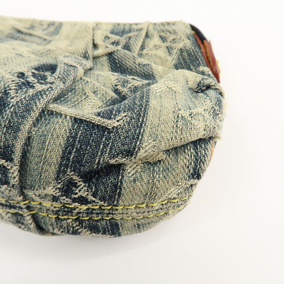 Louis Vuitton Monogram Denim Trousse Raye Pouch Blue M95335