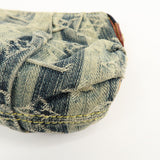 Louis Vuitton Monogram Denim Trousse Raye Pouch Blue M95335