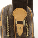 Louis Vuitton Monogram Reporter PM Shoulder Bag Brown M45254
