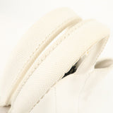 Prada Canapa Mini Canvas 2Way Tote Bag Hand Bag White 1BG439