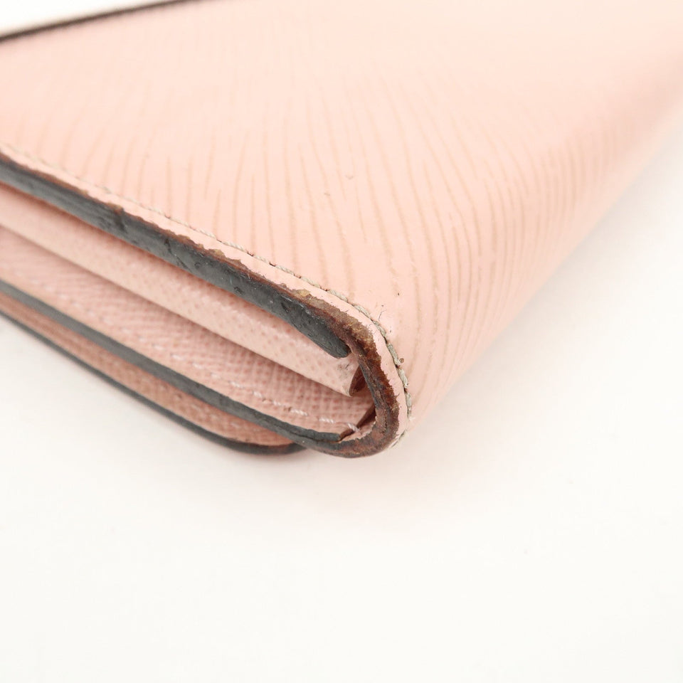 Louis Vuitton Epi Portefeuille Twist  Bi-Fold Long Wallet M61178