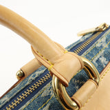 Louis Vuitton Monogram Denim Neo Speedy Boston Bag Blue M95019