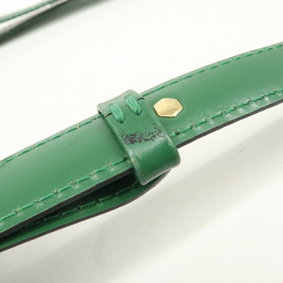 Louis Vuitton Epi Cluny Shoulder Bag Borneo Green M52254