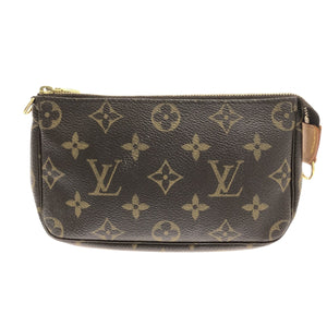 Louis Vuitton Pochette Accessoire  Canvas Clutch Bag