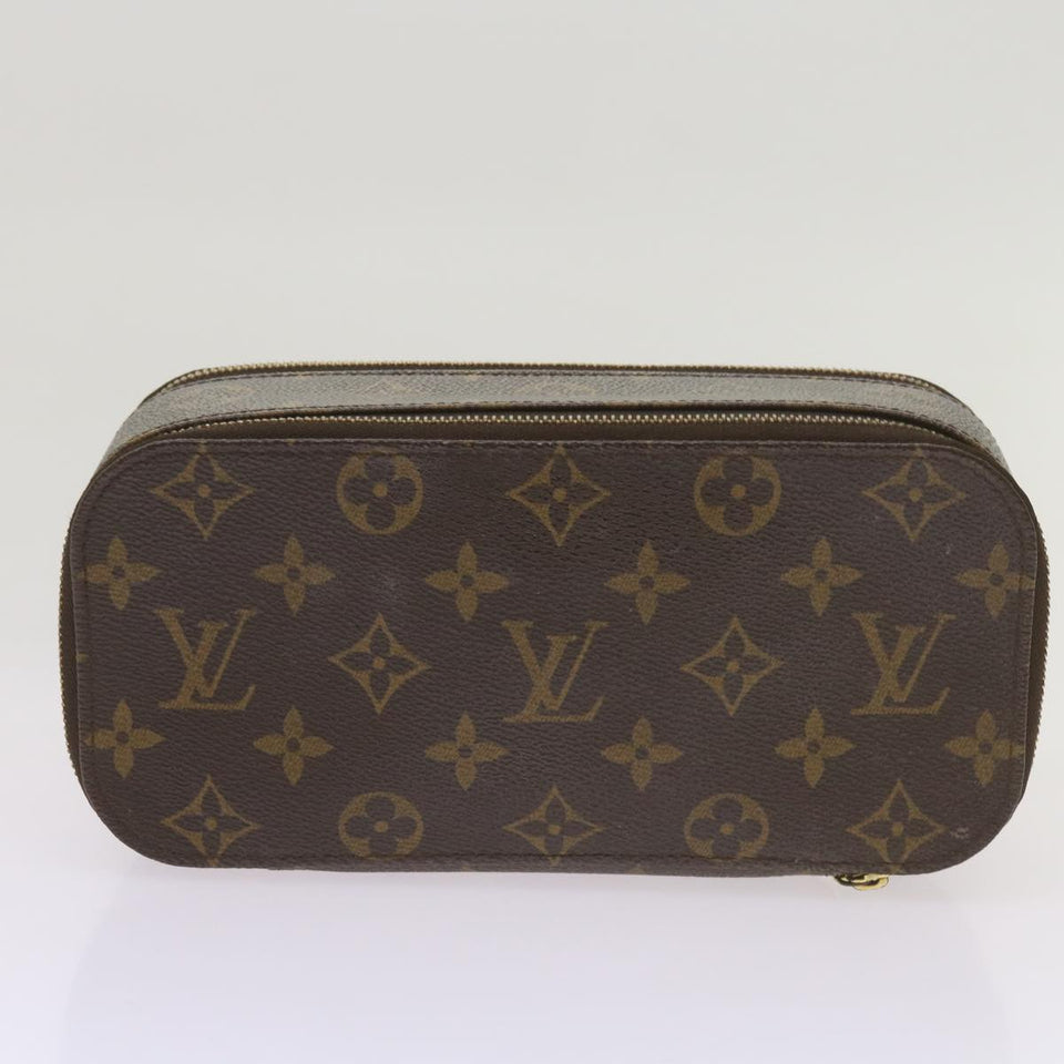 Louis Vuitton Cosmetic Pouch  Canvas Clutch Bag