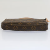 Louis Vuitton Pochette Accessoire  Canvas Clutch Bag