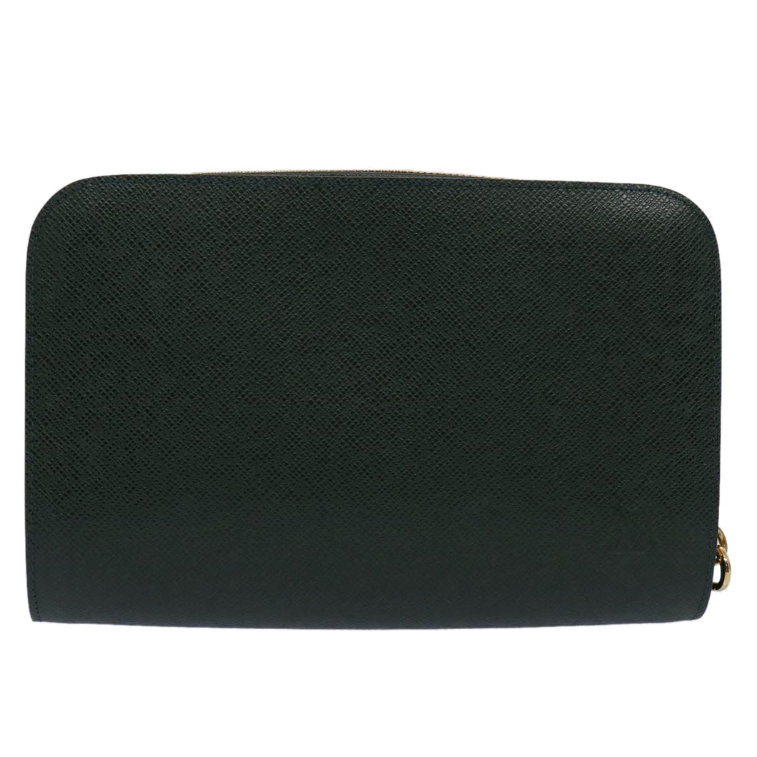 Louis Vuitton Baikal  Leather Clutch Bag