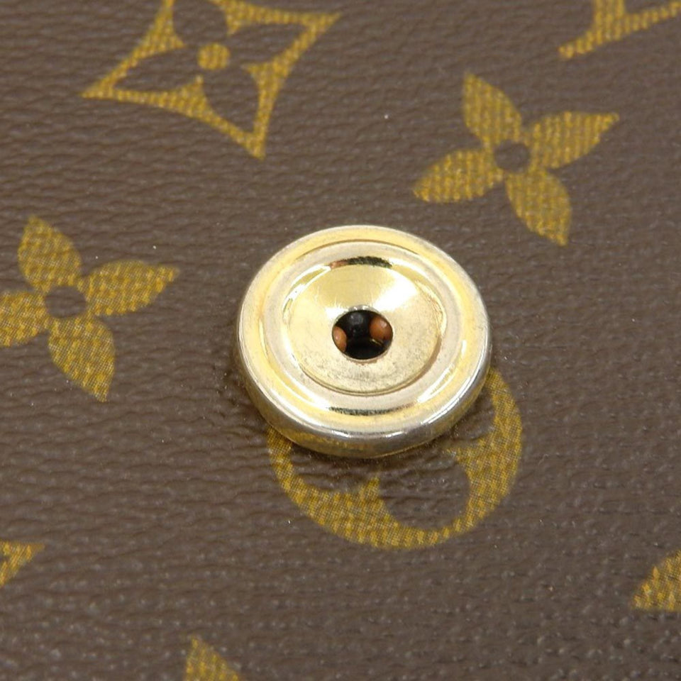 Louis Vuitton Pochette  Canvas Clutch Bag