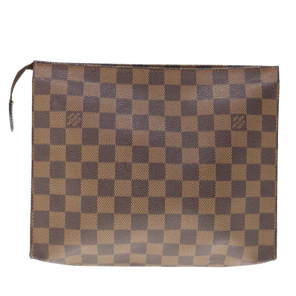 Louis Vuitton Poche Toilette  Canvas Clutch Bag