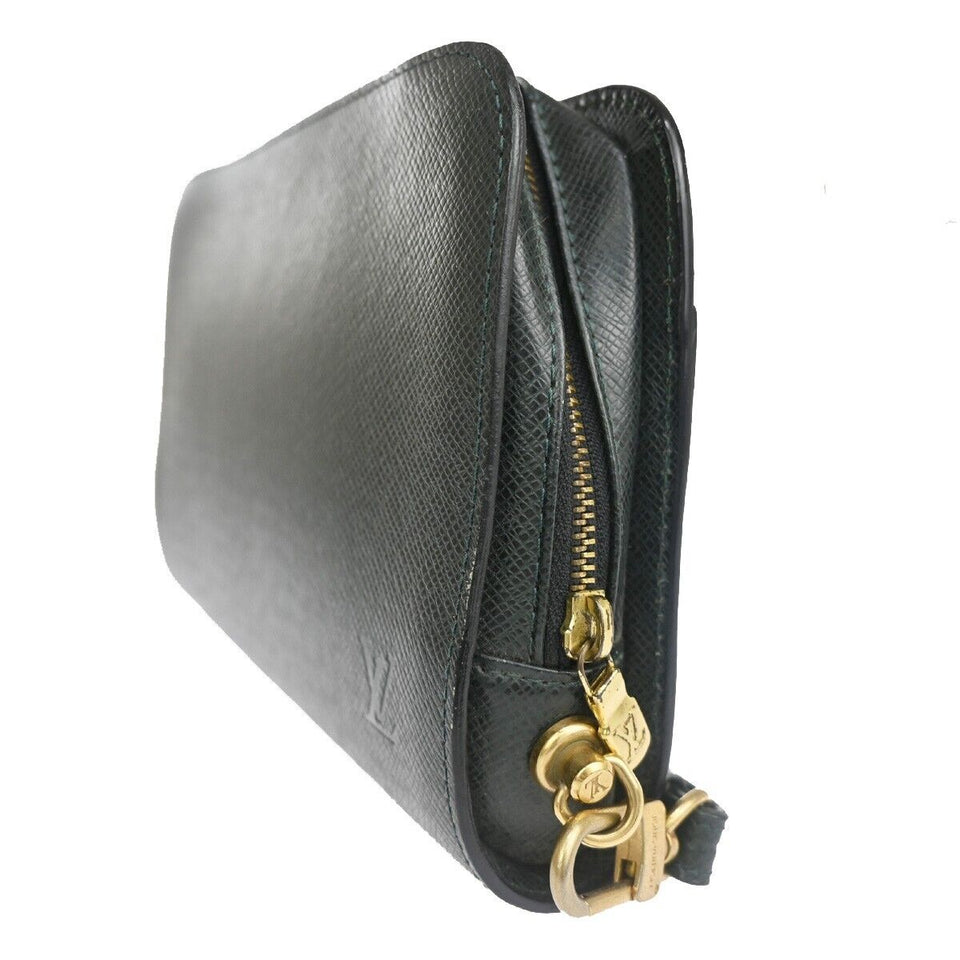 Louis Vuitton Baikal  Leather Clutch Bag