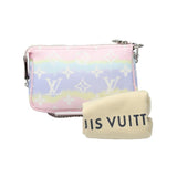 Louis Vuitton Mini Pochette Accessoires  Canvas Clutch Bag