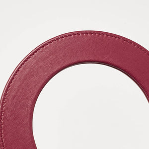 Dior Red Cannage Leather Small Lady Dior My Abcdior Tote