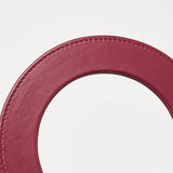 Dior Red Cannage Leather Small Lady Dior My Abcdior Tote
