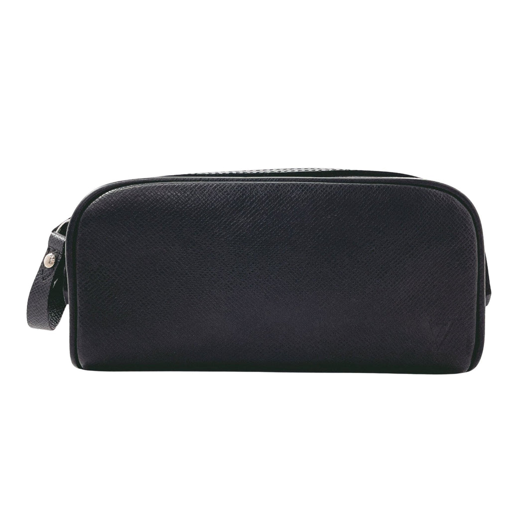 Louis Vuitton Dopp Kit  Leather Clutch Bag
