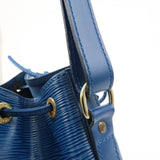 Louis Vuitton Epi Petit Noe Shoulder Bag Toledo Blue M44105