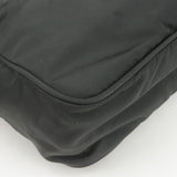 Prada Logo Nylon Leather Shoulder Bag NERO Black  BT0166